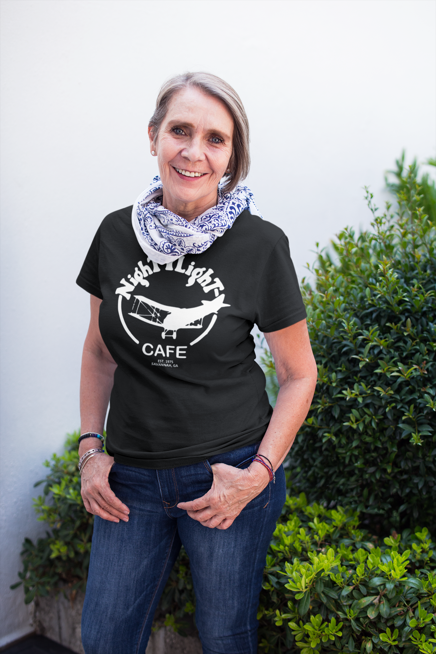 Official NIGHT FLIGHT CAFE - SAVANNAH, GA Tee (Unisex) Pre-Order with FREE S&H in the Continental USA