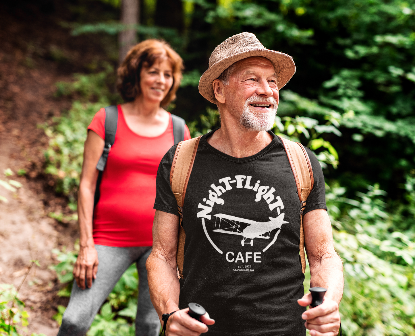 Official NIGHT FLIGHT CAFE - SAVANNAH, GA Tee (Unisex) Pre-Order with FREE S&H in the Continental USA